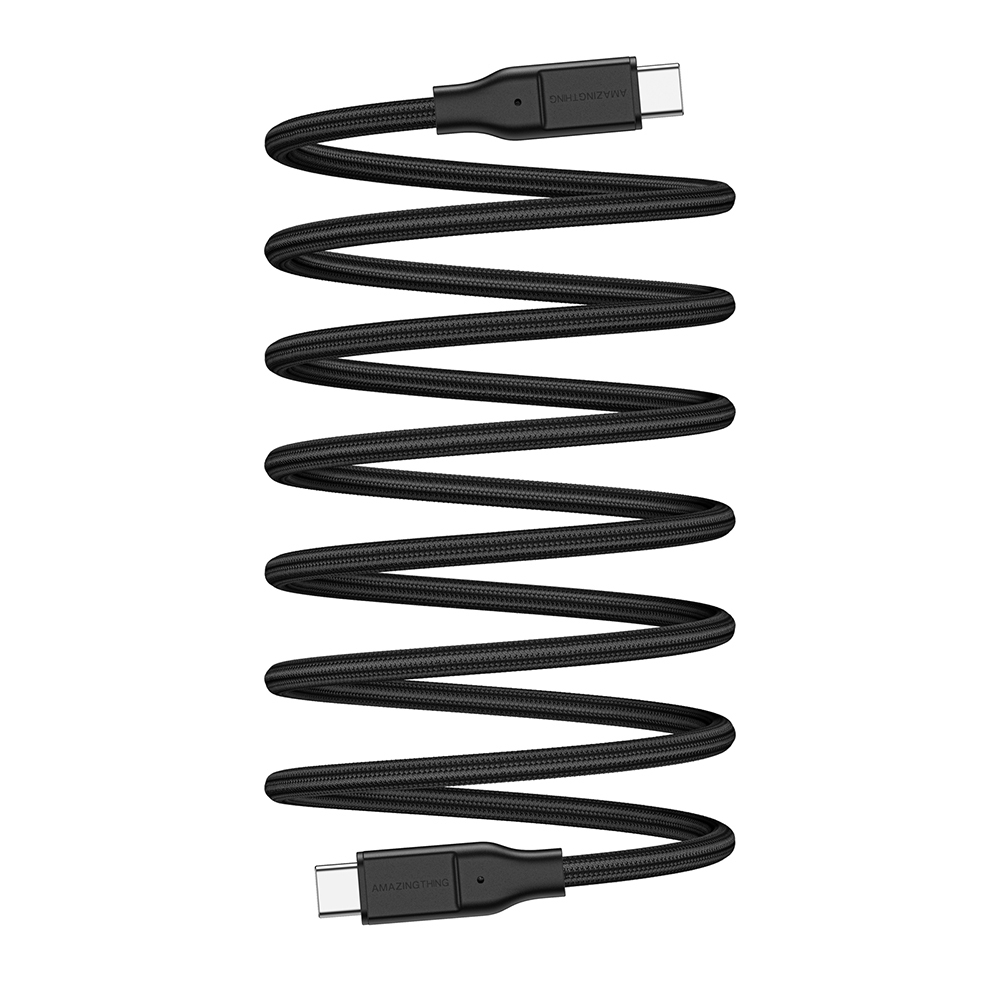 Amazingthing Magcord Serisi Magnetik Örgülü Tasarımlı Type-C to Type-C PD Data ve Şarj Kablosu 60W 1.2M - 3