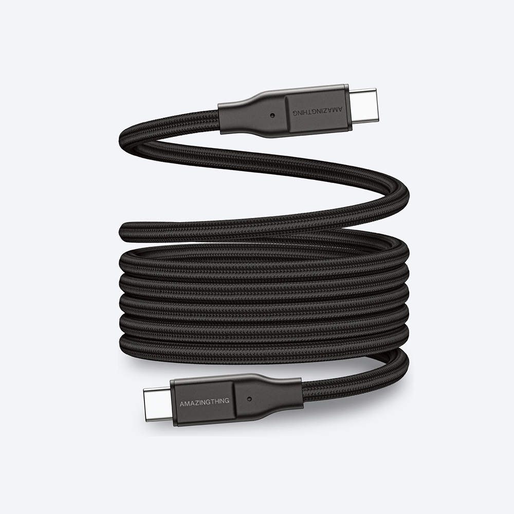 Amazingthing Magcord Serisi Magnetik Örgülü Tasarımlı Type-C to Type-C PD Data ve Şarj Kablosu 60W 1.2M - 6