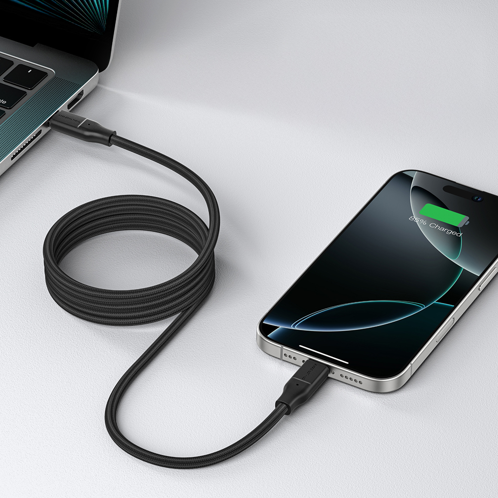 Amazingthing Magcord Serisi Magnetik Örgülü Tasarımlı Type-C to Type-C PD Data ve Şarj Kablosu 60W 1.2M - 10