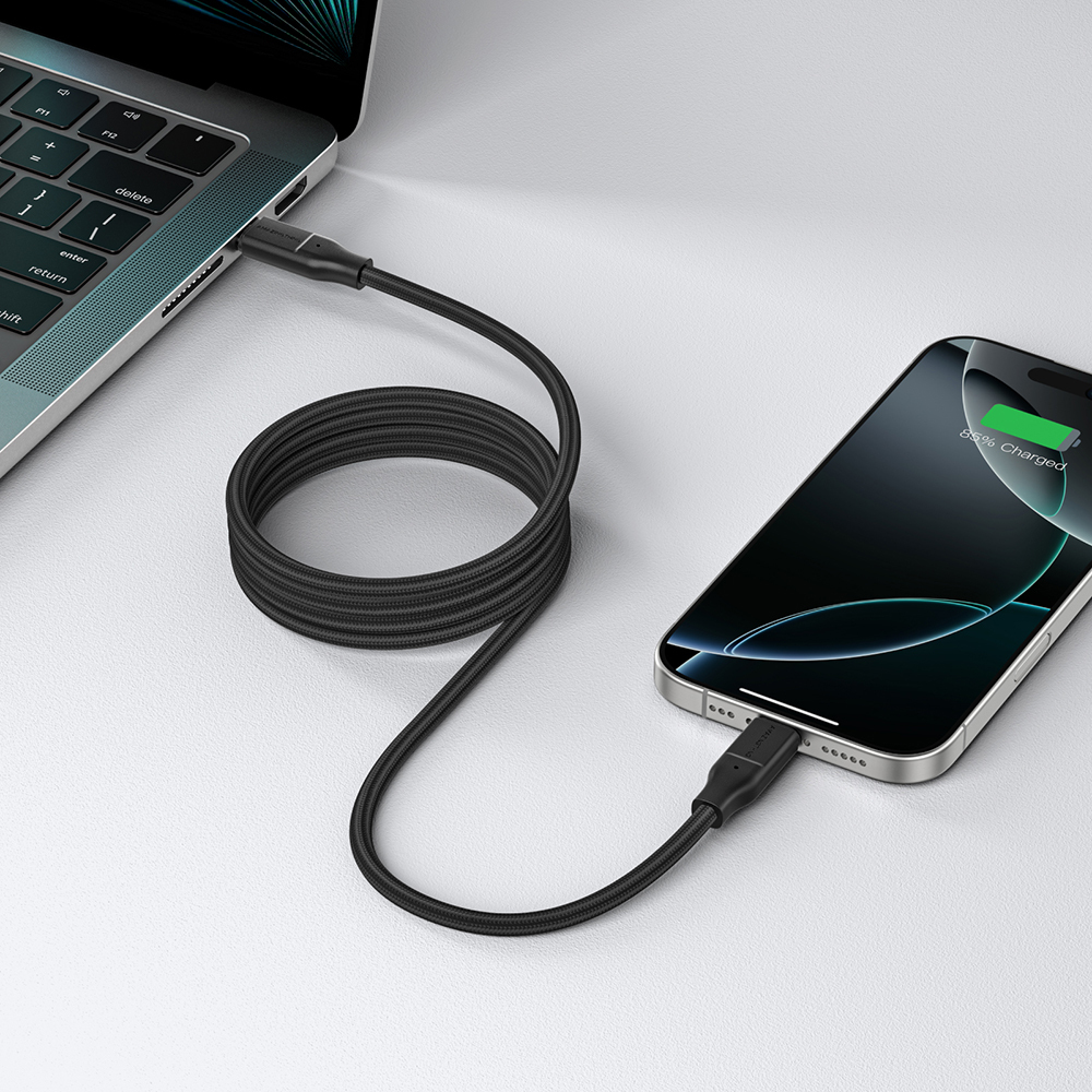 Amazingthing Magcord Serisi Magnetik Örgülü Tasarımlı Type-C to Type-C PD Data ve Şarj Kablosu 60W 1.2M - 14