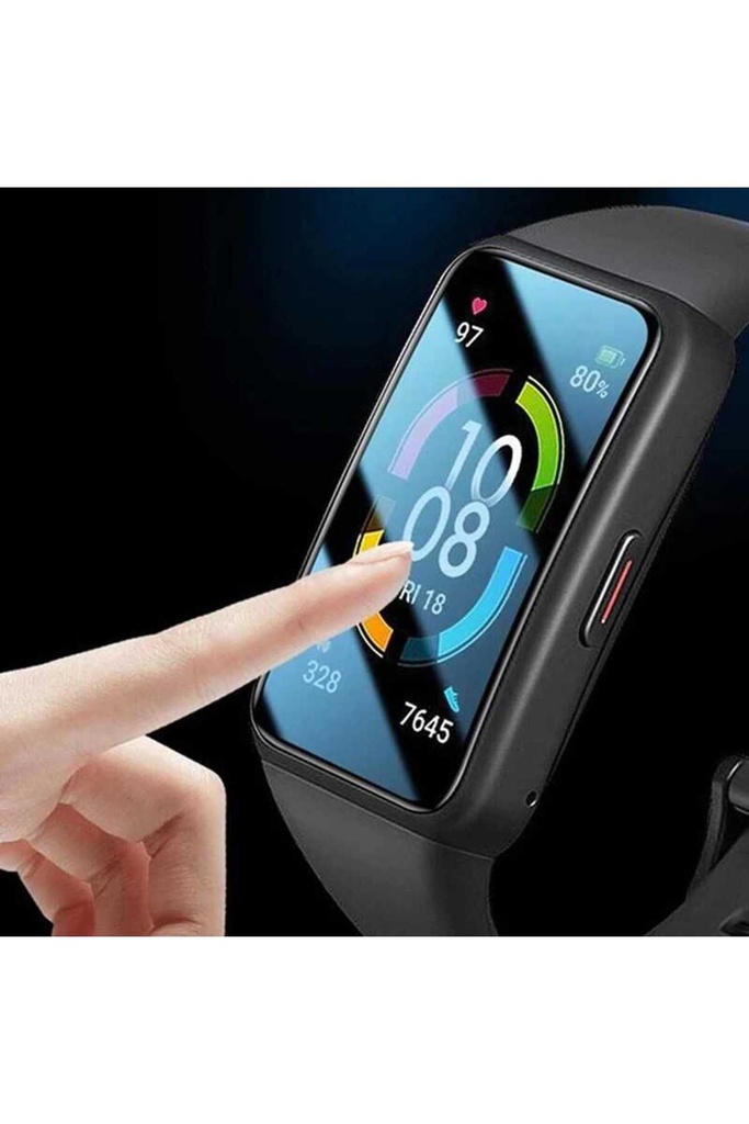 Huawei Band 6 Uyumlu Zore PMMA Pet Saat Ekran Koruyucu