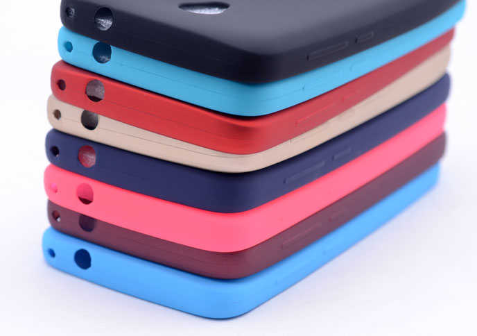 Alcatel U5 Uyumlu Kılıf Zore Premier Silikon Kapak - 1