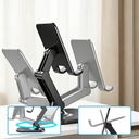 Go Des GD-HD369 Ayarlanabilir Katlanabilir 360 Derece Dönebilen Telefon ve Tablet Standı - 2