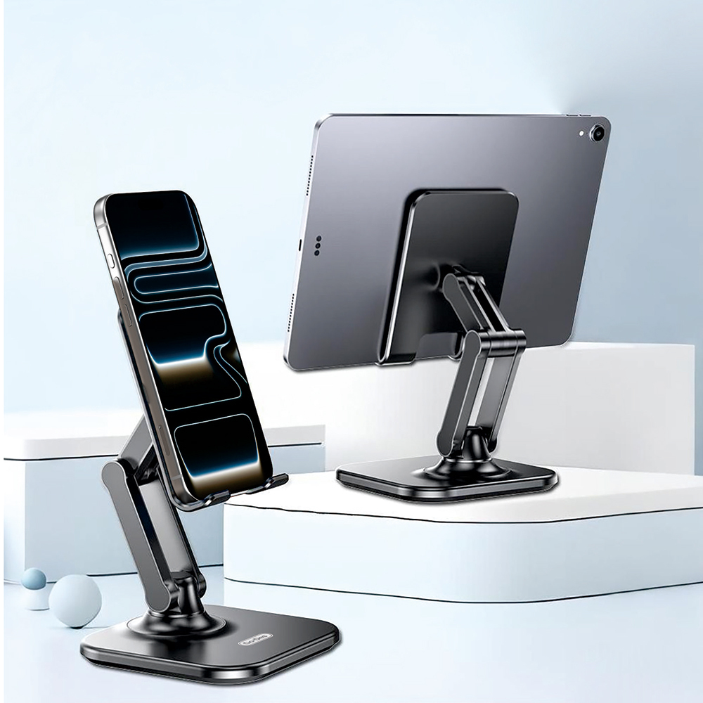 Go Des GD-HD369 Ayarlanabilir Katlanabilir 360 Derece Dönebilen Telefon ve Tablet Standı - 5