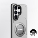 Samsung Samsung Samsung Galaxy S2 Uyumlu6 Uyumlu Ultra Uyumlu Kılıf M-safe Şarj Özellikli 360° Standlı Basit Mat Deri Desenli Youngkit Tech Leather Serisi Kapak - 5