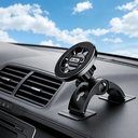 Go Des GD-HD277 Magnetik M-safe Uyumlu 360 Derece Dönebilen Düz Zemin Araç Telefon Tutucu - 1