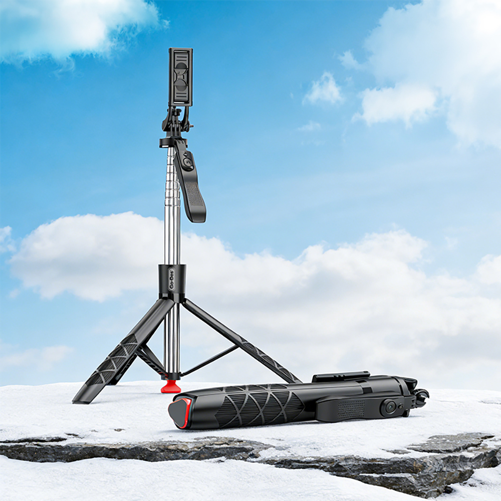 Go Des GD-ST82 360 Derece Pan-Tilt Özellikli Tripod Gimbal Stabilizatör - 1