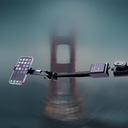 Lenyes LPH120 Uzaktan Kumandalı Çok Fonksiyonlu Sabitleyici Ekranlı Tripod ve Selfie Çubuğu - 2
