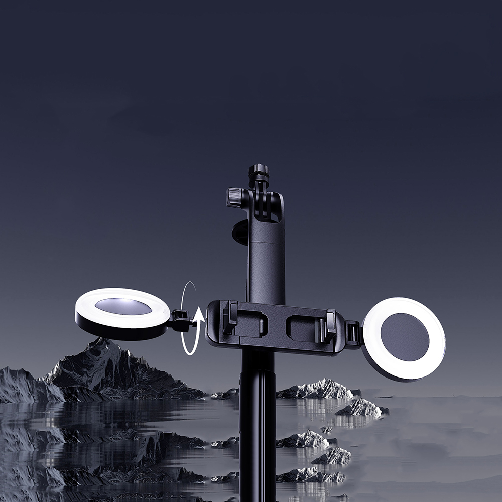 Lenyes LPH120 Uzaktan Kumandalı Çok Fonksiyonlu Sabitleyici Ekranlı Tripod ve Selfie Çubuğu - 4