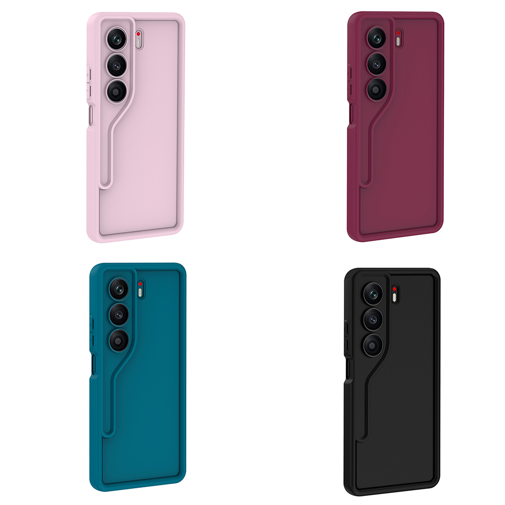 Tecno Camon 40 4G Uyumlu Kılıf Kamera Korumalı Zore Ananas Kapak - 9