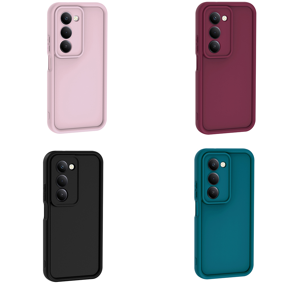 Xiaomi Redmi 15 Uyumlu Kılıf Kamera Korumalı Zore Ananas Kapak - 9