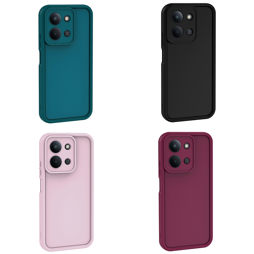 Xiaomi Redmi 15 UyumluC Uyumlu Kılıf Kamera Korumalı Zore Ananas Kapak - 9
