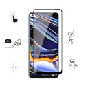 Realme 7 Uyumlu Zore Kenarları Kırılmaya Dayanıklı Cam Ekran Koruyucu