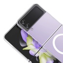 Samsung Samsung Galaxy Z Flip Uyumlu 4 Uyumlu Kamera Korumalı M-Safe Şarj Özellikli Şeffaf Zore London Sert PC Kapak - 2