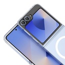 Samsung Samsung Galaxy Z Flip Uyumlu 6 Uyumlu Kamera Korumalı M-Safe Şarj Özellikli Şeffaf Zore London Sert PC Kapak - 2