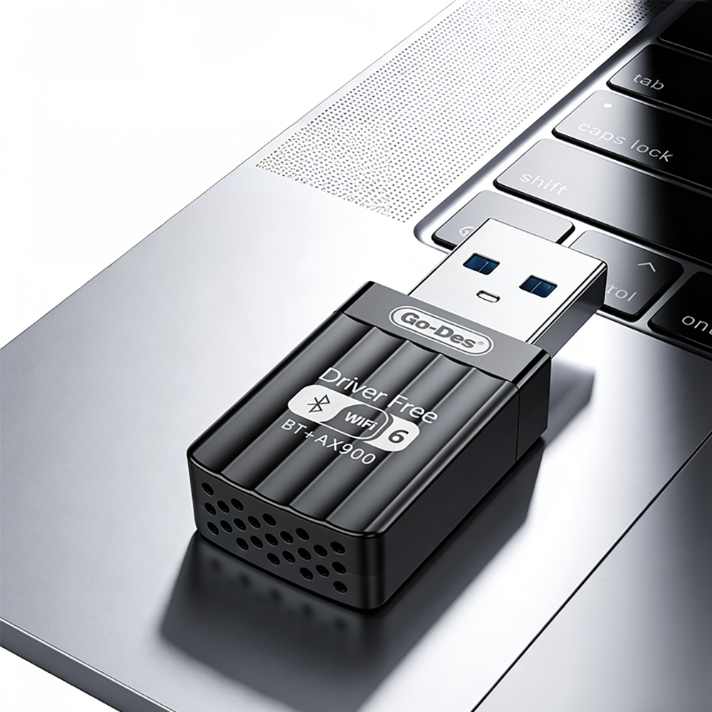 Go Des GD-BT118 Çift Band WİFİ - Bluetooth USB Adaptör - 1