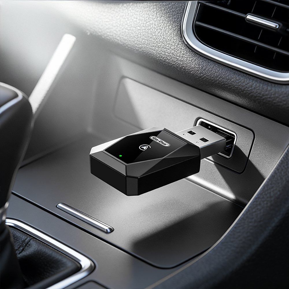 Go Des GD-BT212 Android Auto Destekli CarPlay USB Bluetooth Wireless Transmitter Adaptör - 2