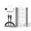 Wiwu Wi-C095 FlameGuard Serisi USB-A to Lightning Data ve Şarj Kablosu 1.2M - 2