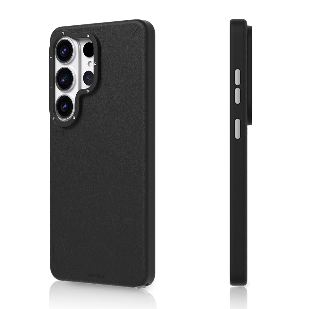 Samsung Samsung Samsung Galaxy S2 Uyumlu6 Uyumlu Ultra Uyumlu Kılıf M-safe Şarj Özellikli Basit Mat Deri Desenli Youngkit Tech Fashion Serisi Kapak - 1