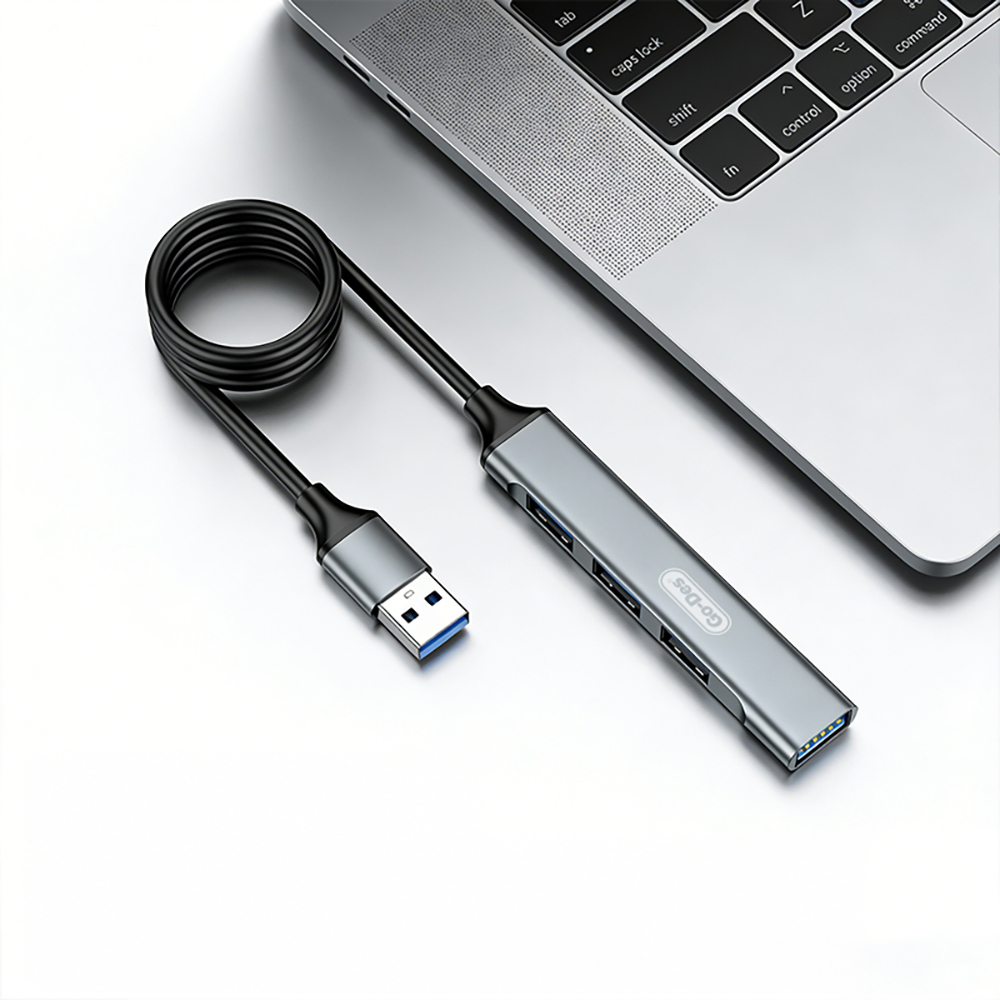 Go Des GD-UC701S USB3.0 + USB2.0 + USB1.1 + USB-A Bağlantılı 4in1 Hub - 4