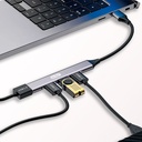 Go Des GD-UC701S USB3.0 + USB2.0 + USB1.1 + USB-A Bağlantılı 4in1 Hub - 5