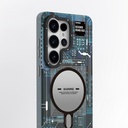 Samsung Samsung Samsung Galaxy S2 Uyumlu6 Uyumlu Ultra Uyumlu Kılıf M-safe Şarj Özellikli Youngkit 360 Derece Standlı Technology Serisi Kapak - 5