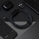 Native Union Belt Serisi PD 2in1 Type-C To Type-C Hızlı Şarj Özellikli Şarj ve Data Kablosu 140W 2M - 3
