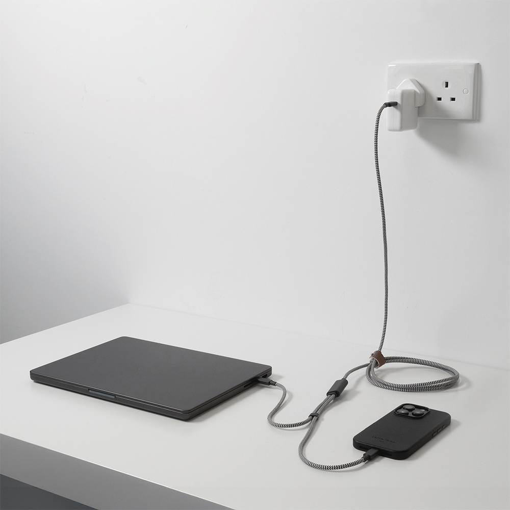 Native Union Belt Serisi PD 2in1 Type-C To Type-C Hızlı Şarj Özellikli Şarj ve Data Kablosu 140W 2M - 12