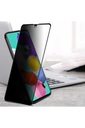Samsung Galaxy A71 Uyumlu Zore New 5D Privacy Temperli Ekran Koruyucu