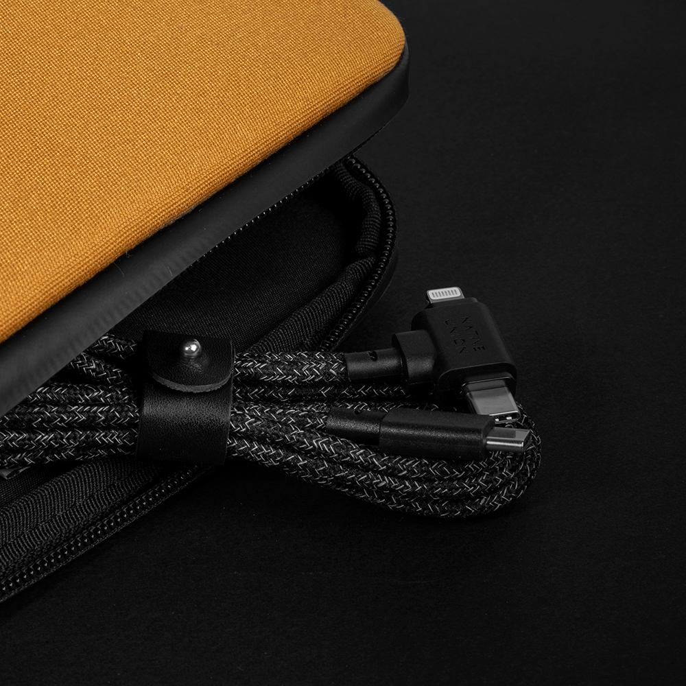 Native Union Belt Serisi Duo Type-C to Type-C - Lightning Şarj Kablosu 60W 1.5M - 6