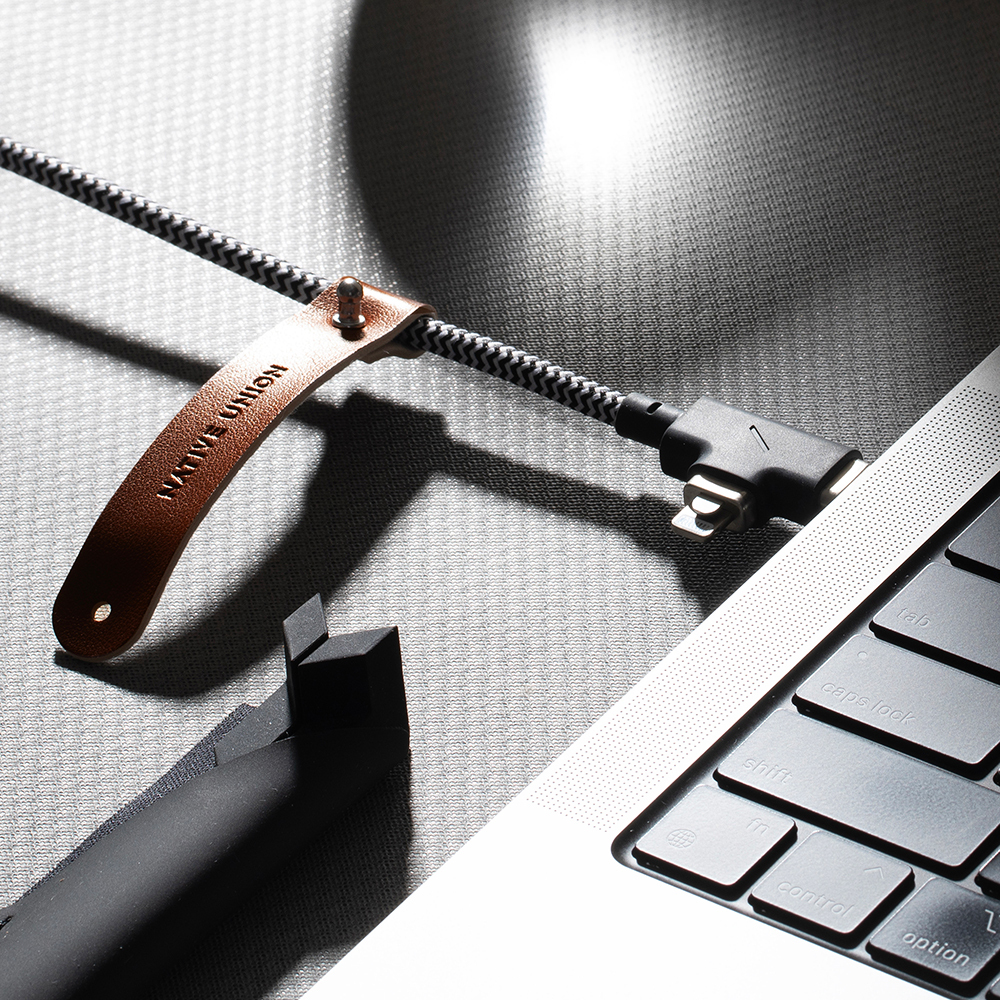 Native Union Belt Serisi Duo Pro Type-C to Type-C - Lightning Şarj Kablosu 240W 2.4M - 3