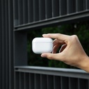Apple AirPods Pro 3 Uyumlu Kılıf Qi M-Safe Şarj Özellikli Native Union Clear Serisi Silikon Kapak - 4