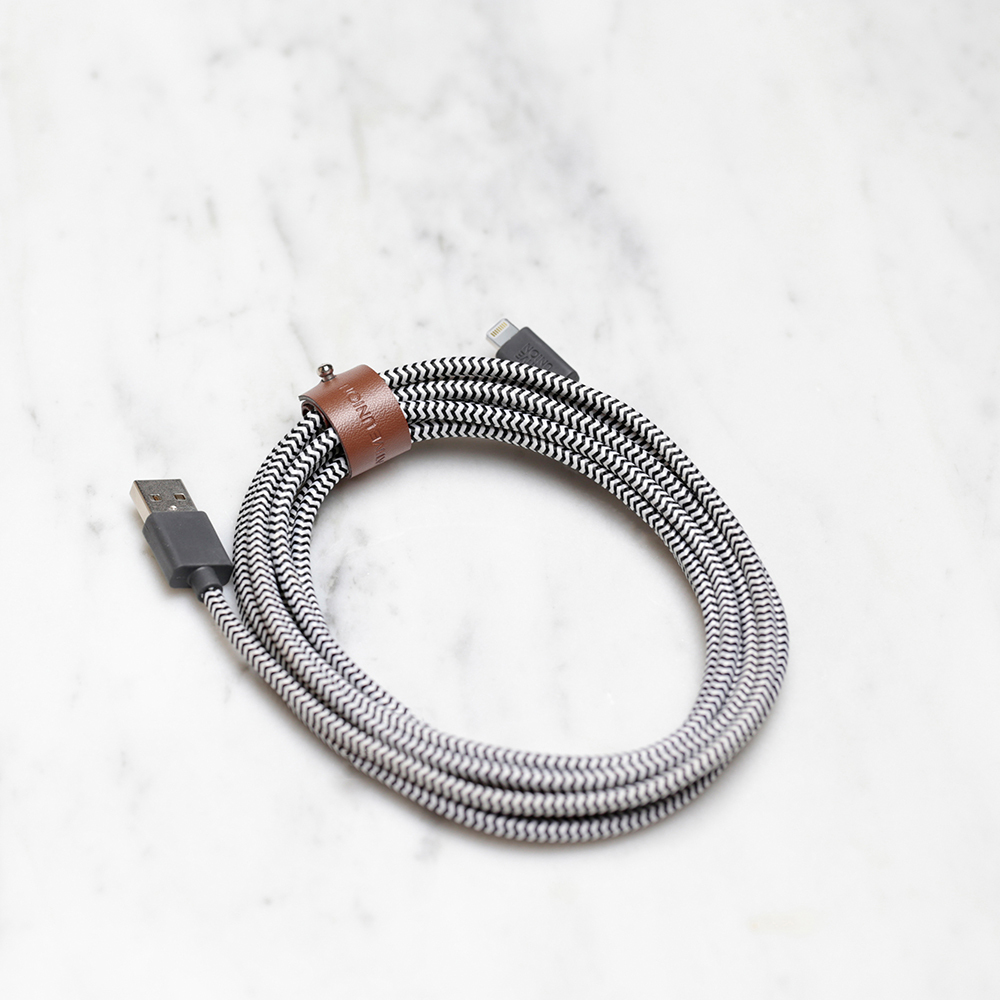 Native Union Belt Serisi USB-A to Lightning Şarj Kablosu 3M - 4