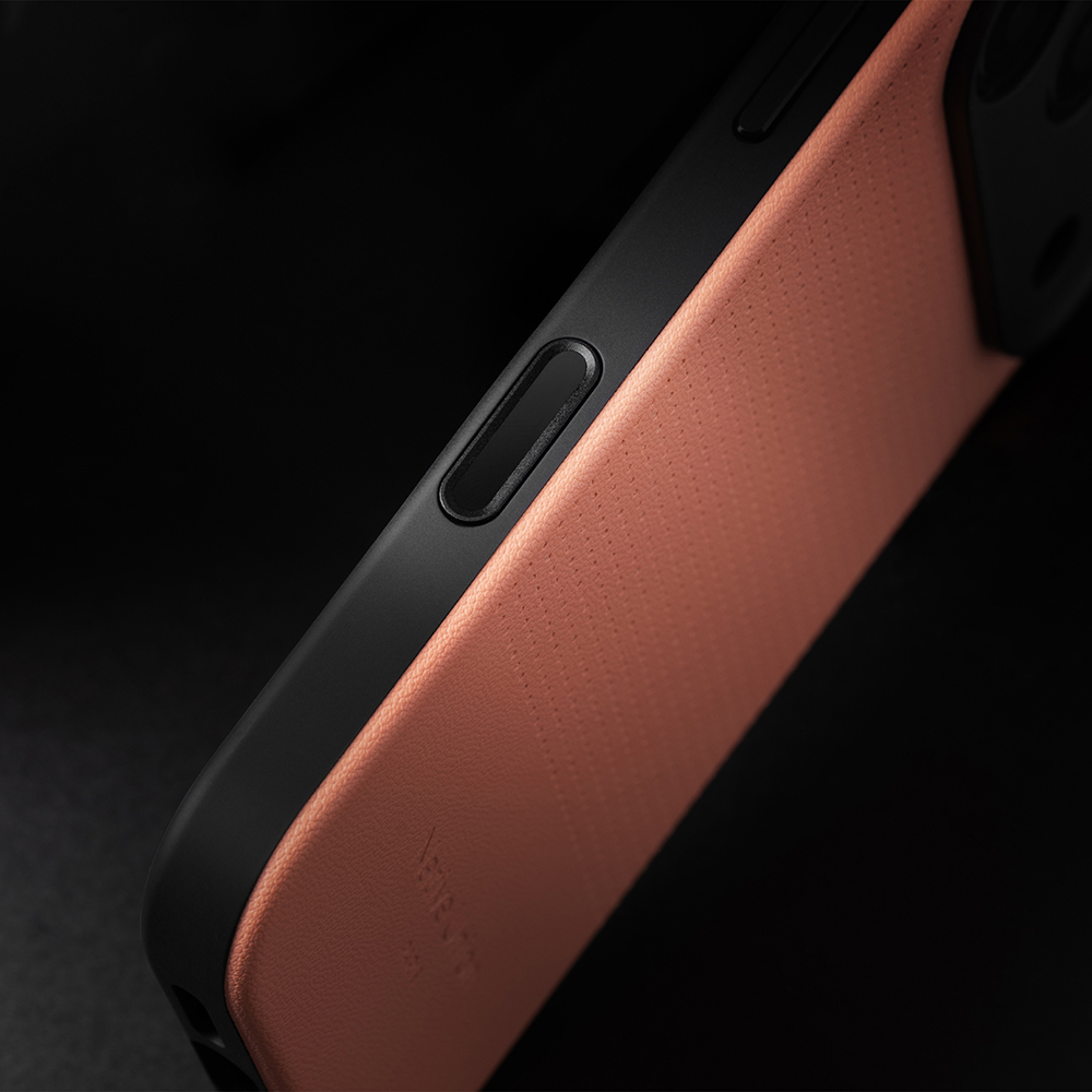Apple iPhone 17 Uyumlu Pro Uyumlu Kılıf M-safe Şarj Özellikli Deri Dokulu Native Union 2025 Active Serisi Kapak - 5