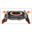 Apple Watch Ultra 49mm Uyumlu Mohseven iWatch Armor Silikon Kordon - 4