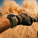Apple Watch Ultra 49mm Uyumlu Mohseven iWatch Armor Silikon Kordon - 9