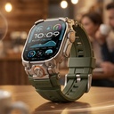 Apple Watch Ultra 49mm Uyumlu Mohseven iWatch Armor Silikon Kordon - 12