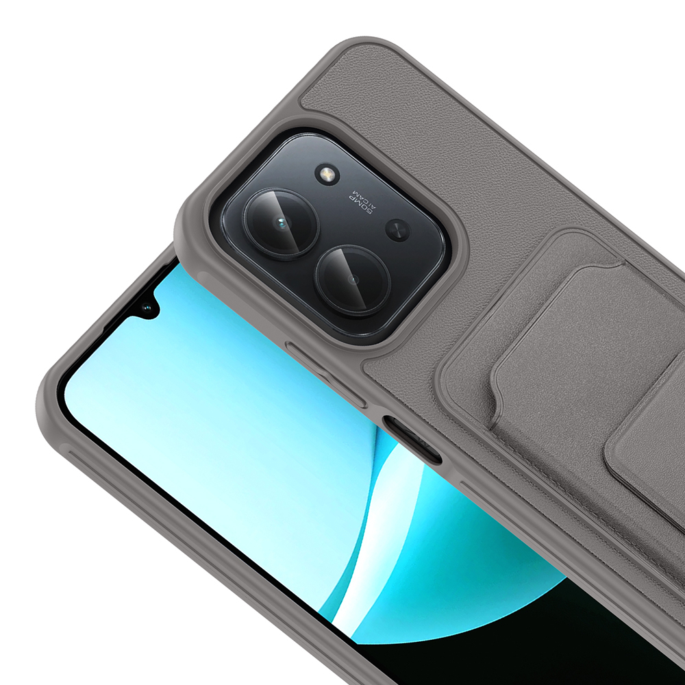 Xiaomi Redmi 15 UyumluC Uyumlu Kılıf Kartlıklı TPU Zore Bikart Kapak - 1