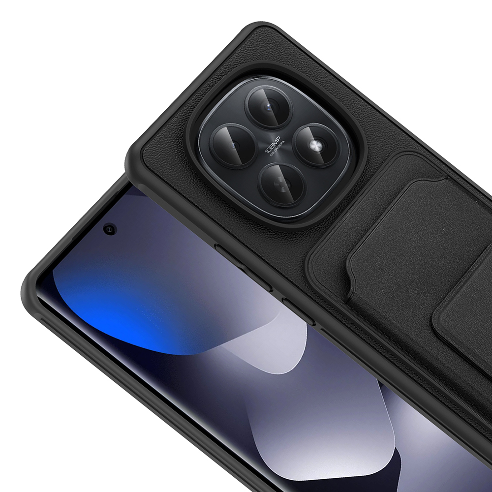 Xiaomi Redmi Note 15 Uyumlu 4G Uyumlu Kılıf Kartlıklı TPU Zore Bikart Kapak - 1