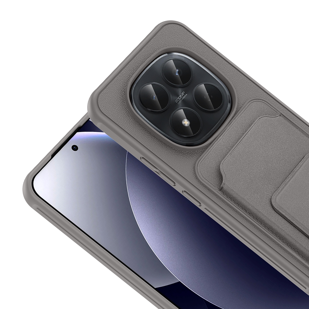 Xiaomi Redmi Note 15 Uyumlu Pro Uyumlu 4G Uyumlu Kılıf Kartlıklı TPU Zore Bikart Kapak - 1
