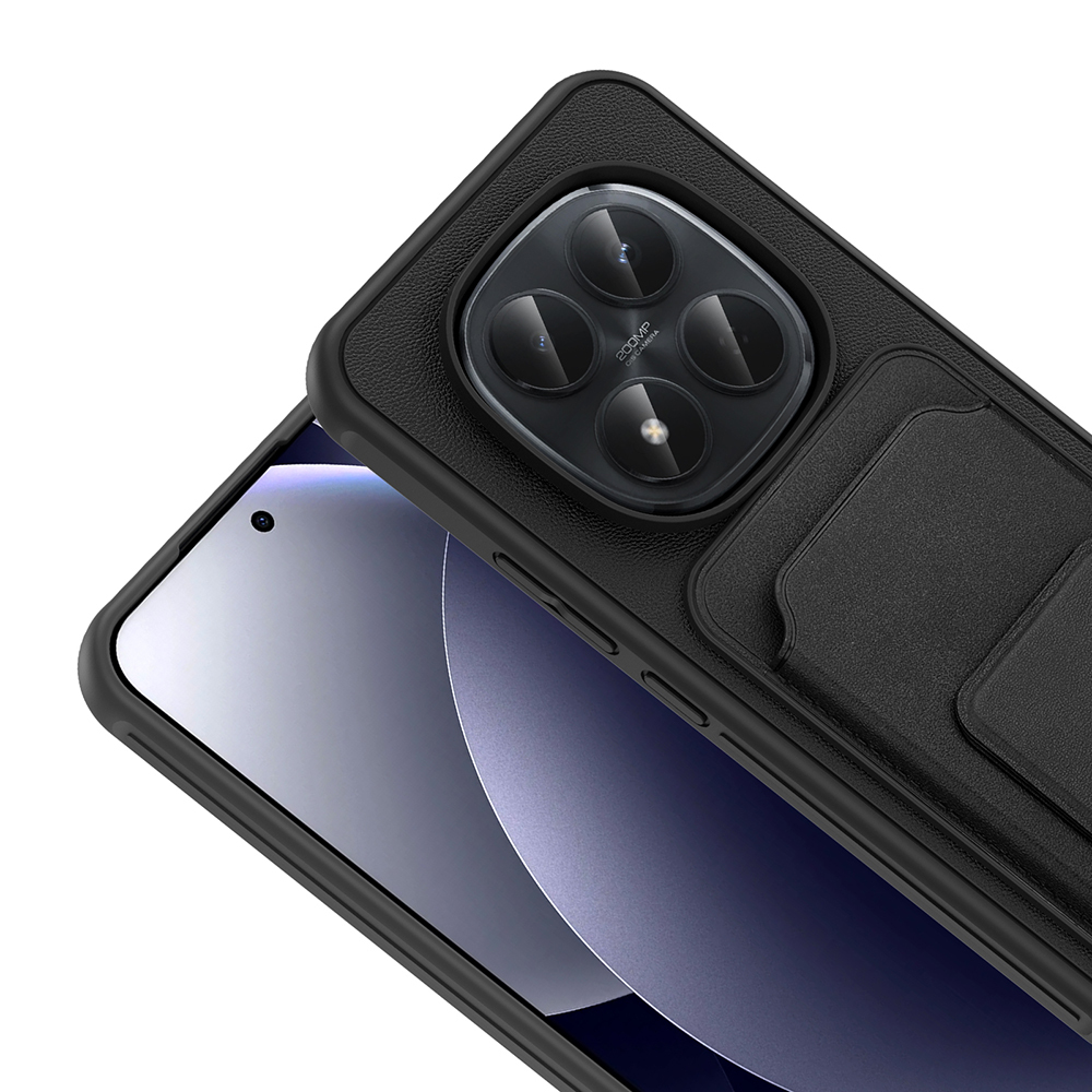 Xiaomi Redmi Note 15 Uyumlu Pro Uyumlu Kılıf Kartlıklı TPU Zore Bikart Kapak - 1