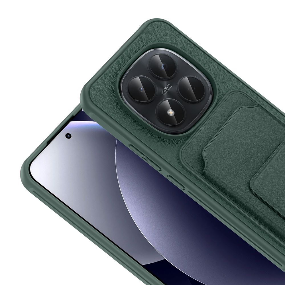 Xiaomi Redmi Note 15 Uyumlu Pro Uyumlu Kılıf Kartlıklı TPU Zore Bikart Kapak - 1