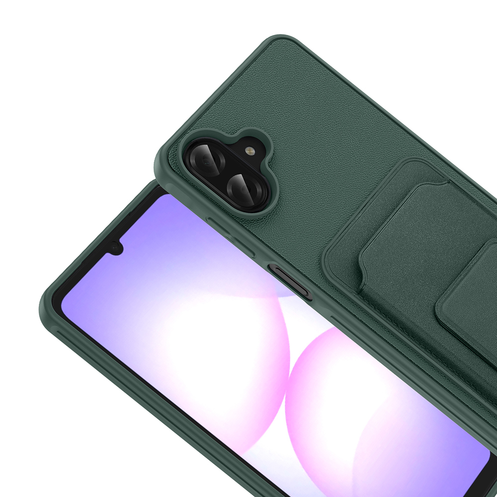 Samsung Galaxy A07 Uyumlu Kılıf Kartlıklı TPU Zore Bikart Kapak - 1