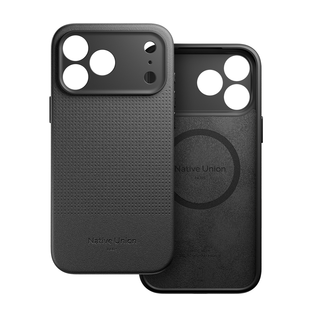 Apple iPhone 17 Uyumlu Pro Uyumlu Max Uyumlu Kılıf M-safe Şarj Özellikli Deri Dokulu Native Union 2025 Active Serisi Kapak - 3