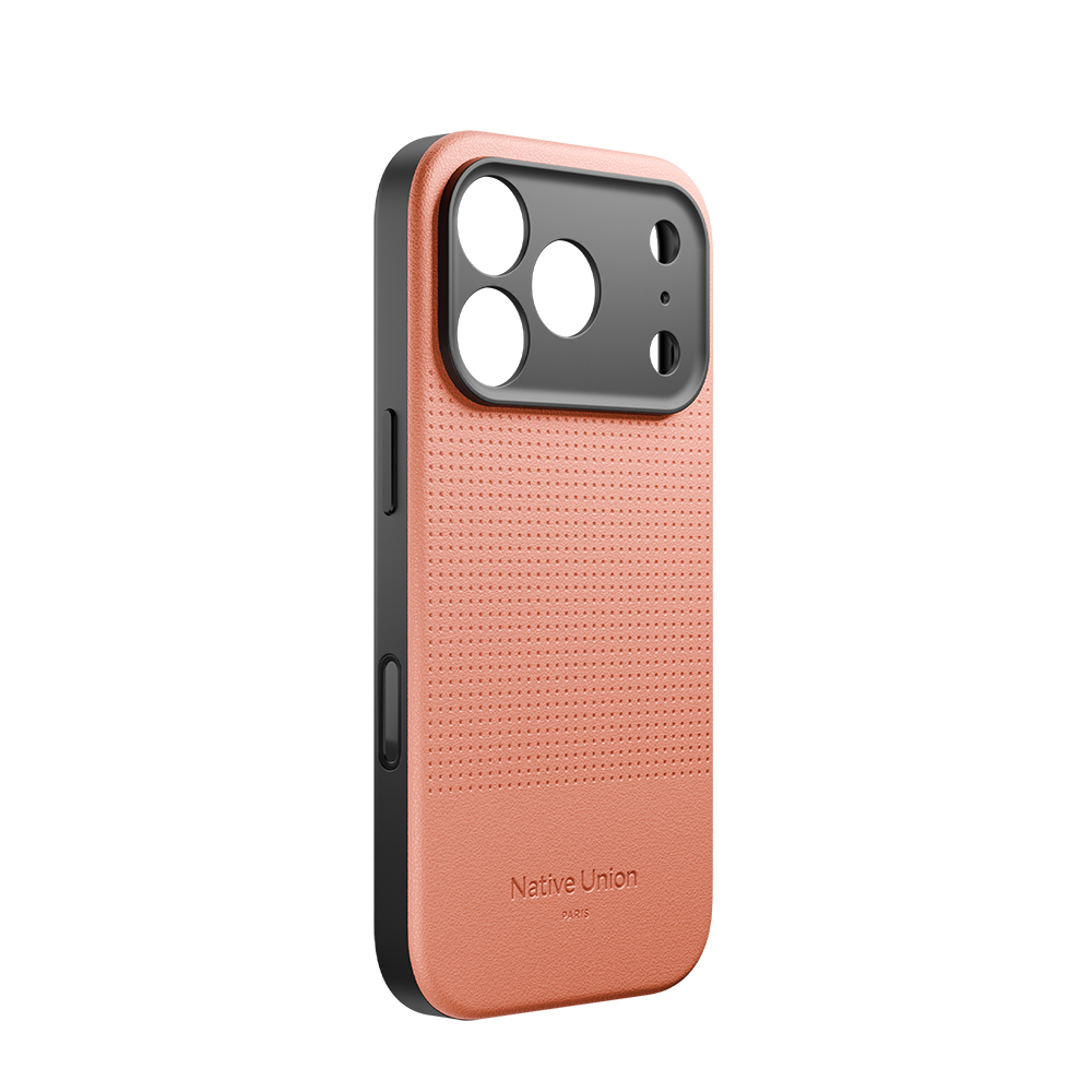 Apple iPhone 17 Uyumlu Pro Uyumlu Kılıf M-safe Şarj Özellikli Deri Dokulu Native Union 2025 Active Serisi Kapak - 2