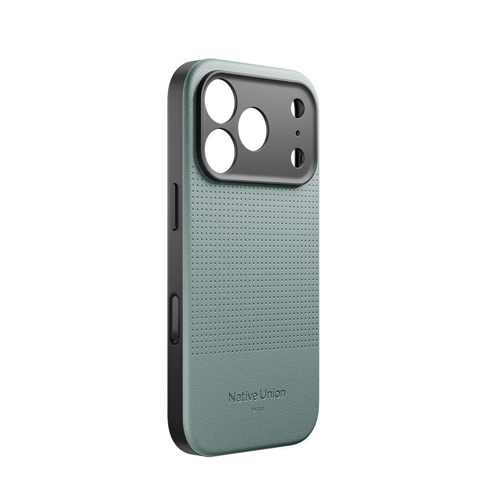 Apple iPhone 17 Uyumlu Pro Uyumlu Kılıf M-safe Şarj Özellikli Deri Dokulu Native Union 2025 Active Serisi Kapak - 4