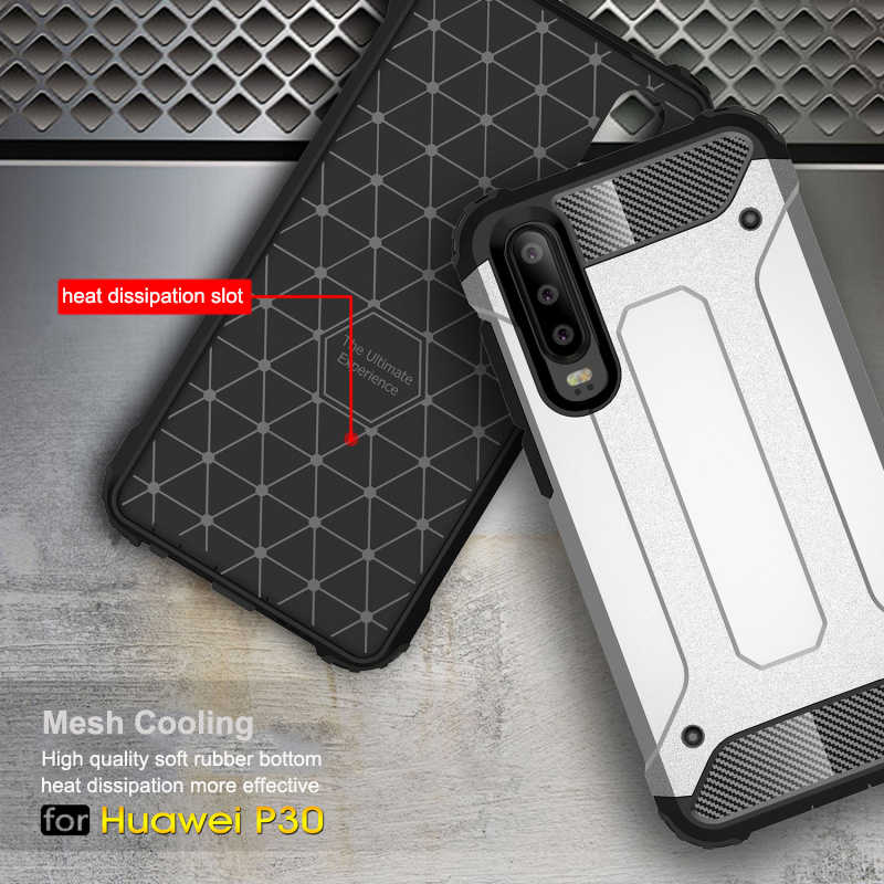 Huawei P30 Uyumlu Kılıf Zore Crash Silikon Kapak - 1