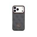Apple iPhone 17 Uyumlu Pro Uyumlu Max Uyumlu Guess Orjinal Lisanslı 4G ve Yazı Logolu Kılıf + Kartlık + Askı İpi 3in1 Aksesuar Seti - 3