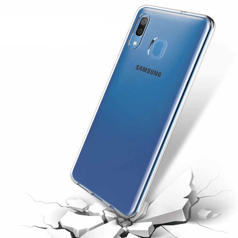 Samsung Galaxy A30 Uyumlu Kılıf Zore Süper Silikon Kapak - 1