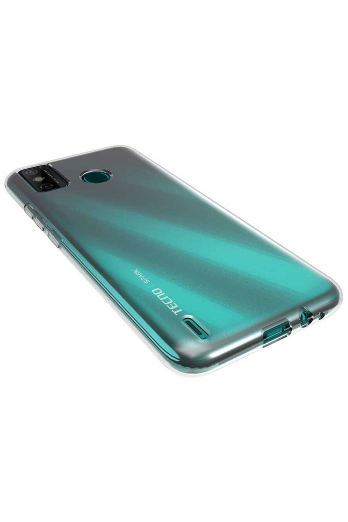 Tecno Spark 6 Go Uyumlu Kılıf Zore Süper Silikon Kapak